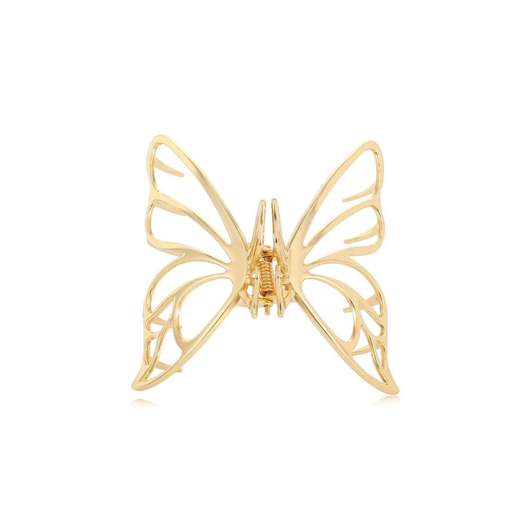 Executive Chic-Alloy butterfly hairclip