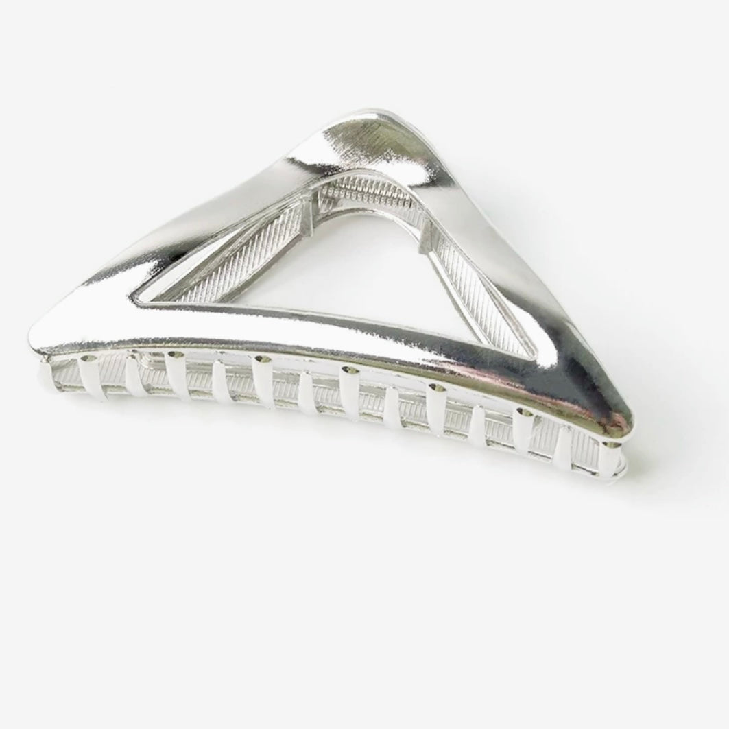 Executive Chic-Triangular Alloy Hairclip