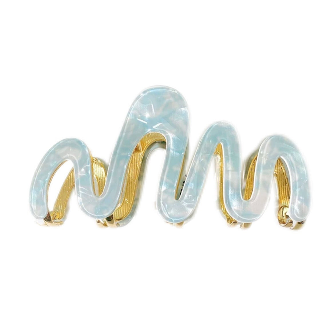 Clean girl Acetate Wave Hairclip