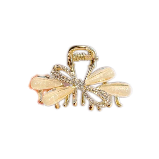 Office to Bar-Butterfly Crystal Clip