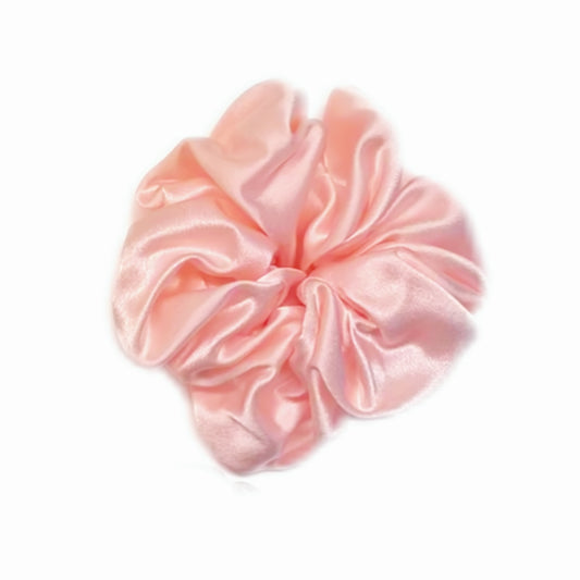 Office to Bar-Baby Pink 100% Silk Hair Tie